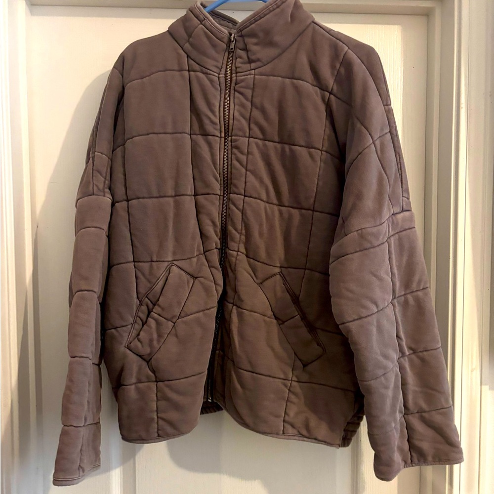 Quilted Brown Jacket